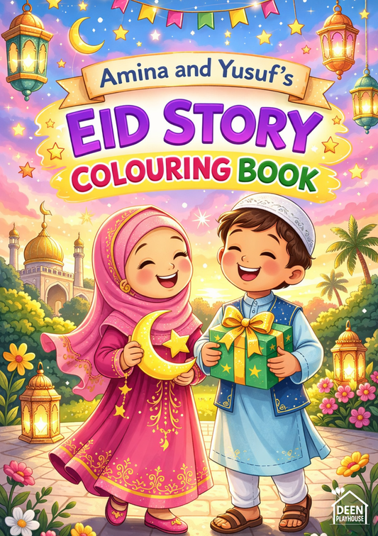 Eid Story Colouring Book (A5)