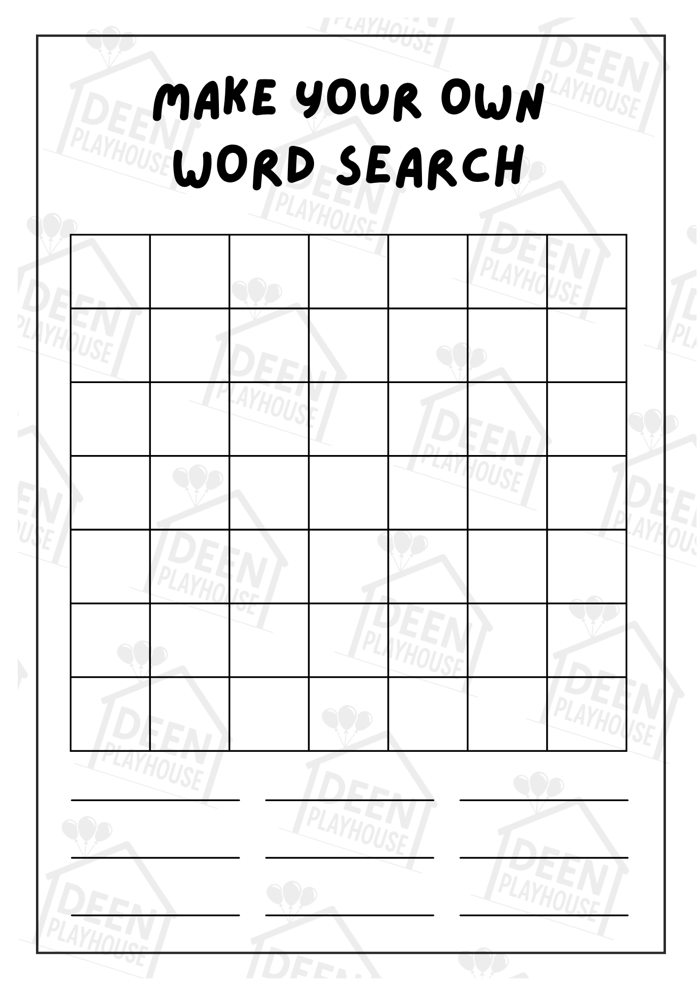 Islamic Word Search Book