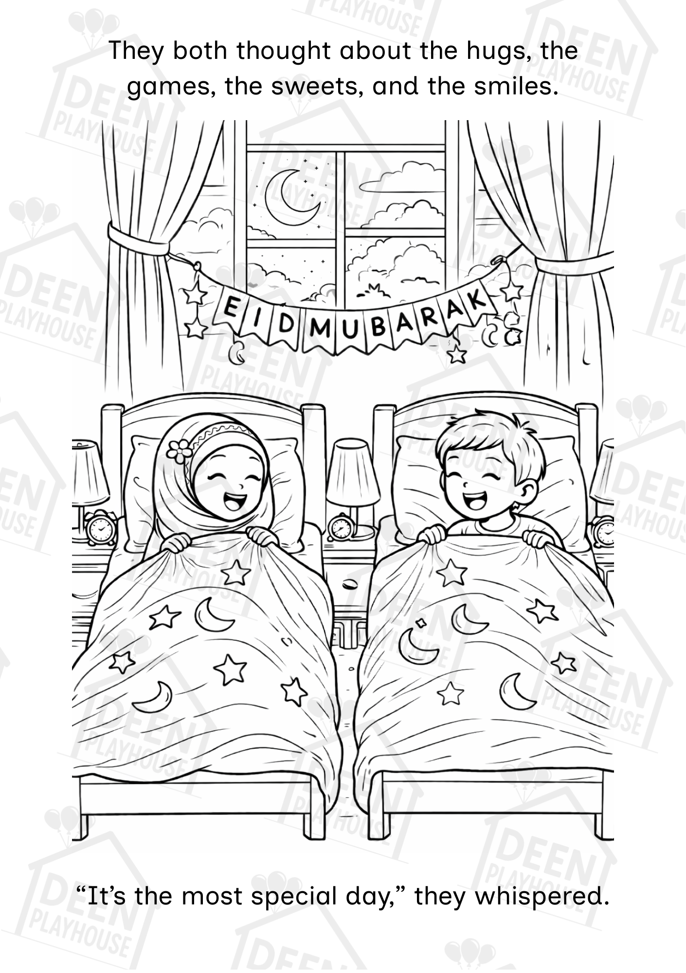 Eid Story Colouring Book (A5)