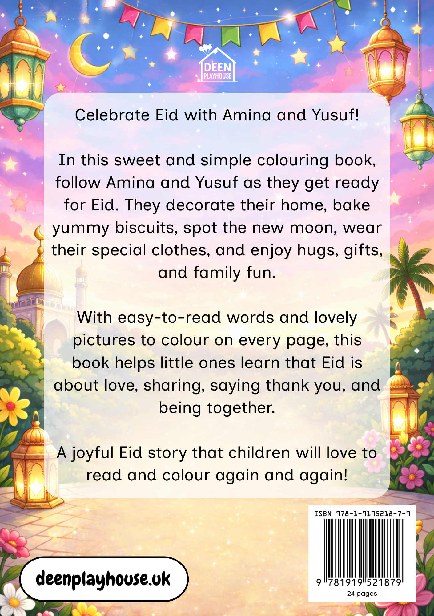 Eid Story Colouring Book (A5)