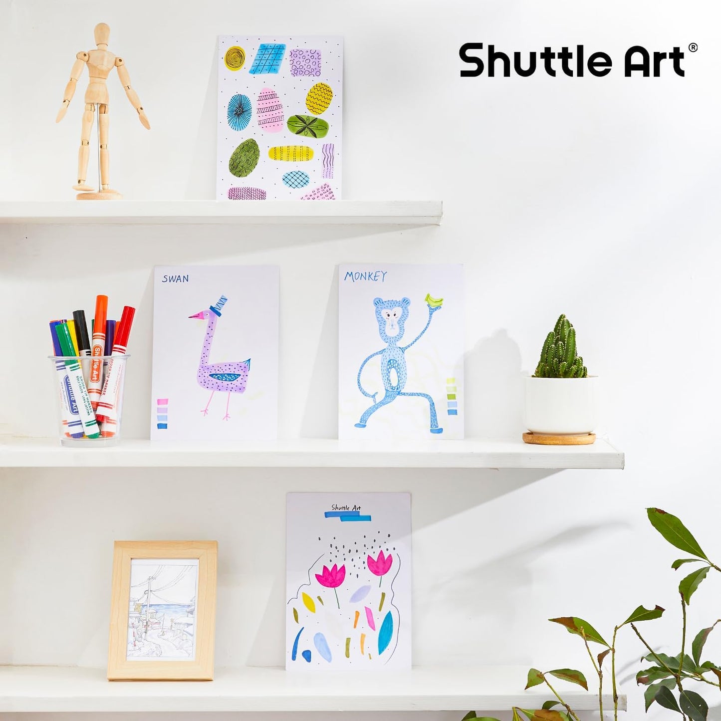 8 Colours Felt Tip Pens for Children