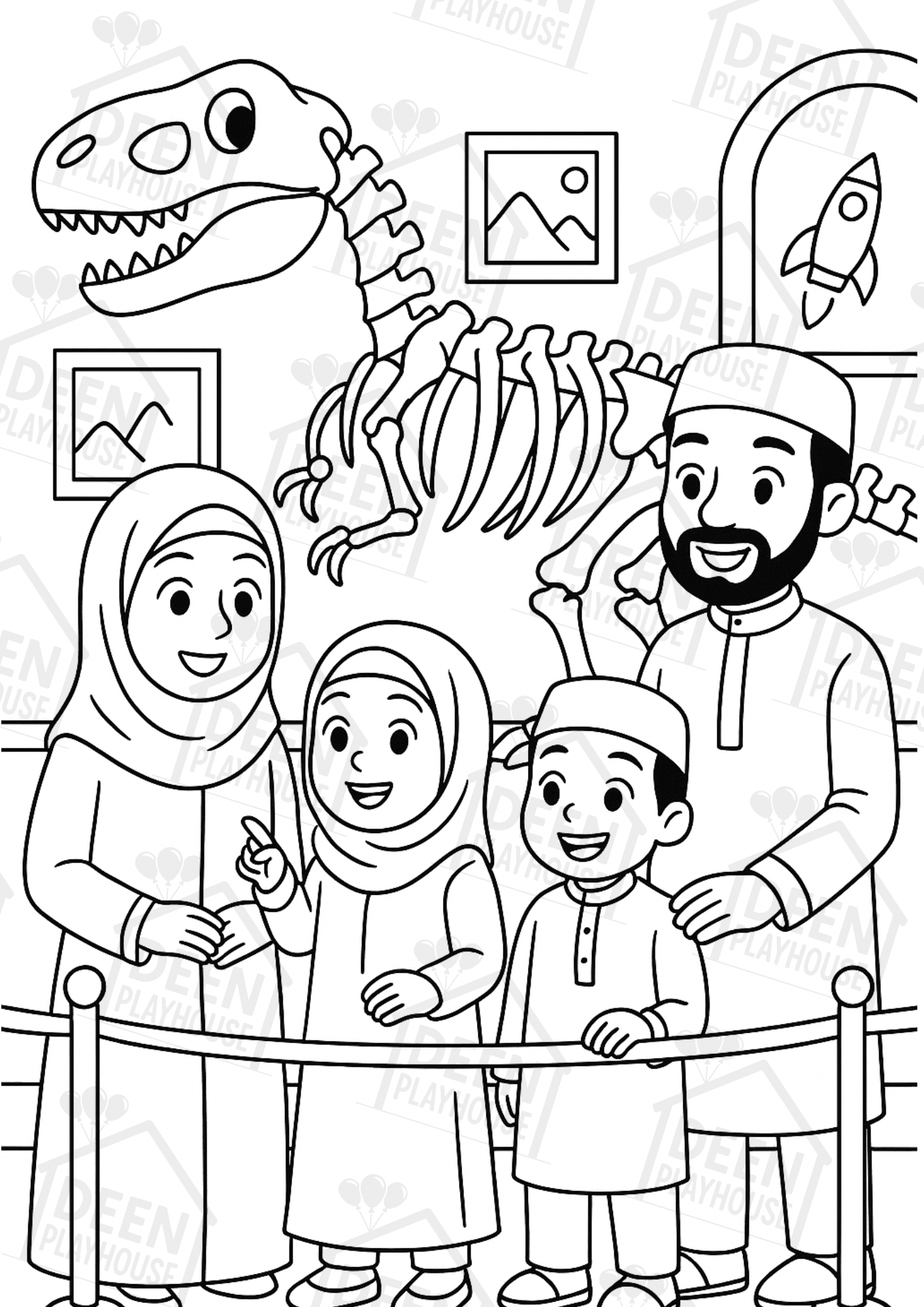 My First Muslim Colouring Book